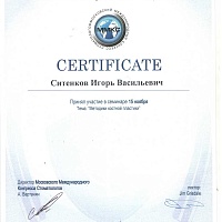 Ситенков Игорь Васильевич